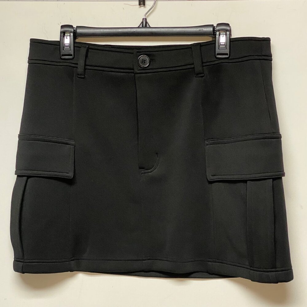 Gianni Bini Black Cargo Skirt XL NWT